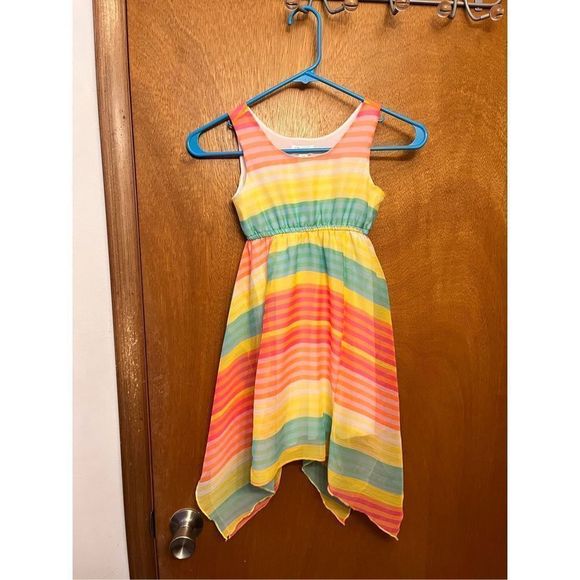 Multicolor girls dress by 1989 Place. Size 6 - Picture 1 of 3